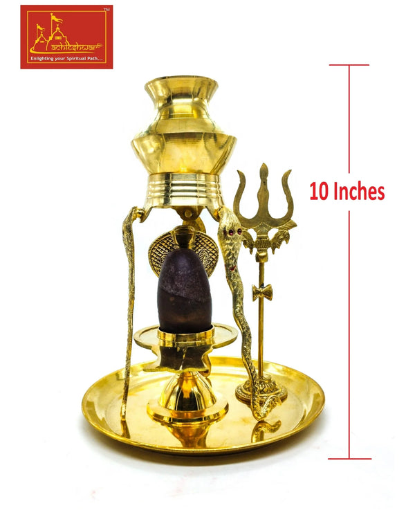 Ashtadhatu Shiv Abhishek Set (Size 5) - Achleshwar