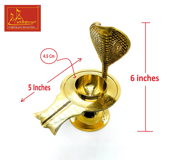 Ashtadhatu Shiv Abhishek Set (Size 5) - Achleshwar