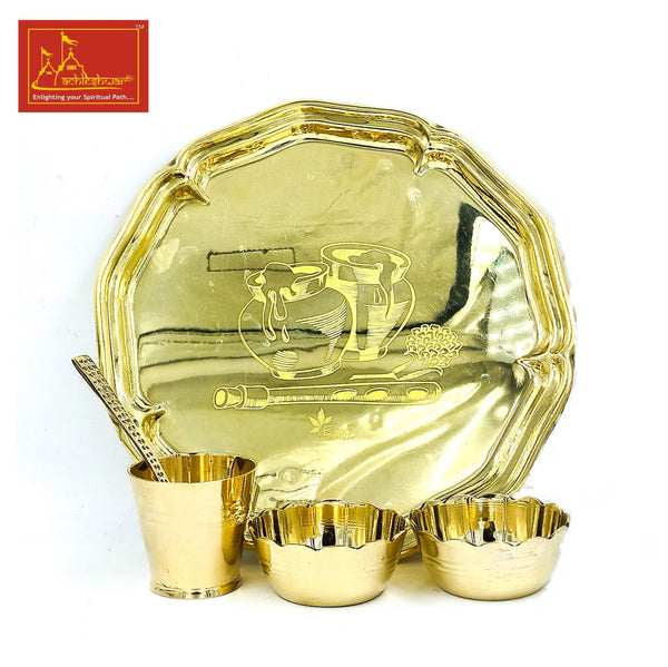 Bal Gopal Bhog Thali Ashtadhatu