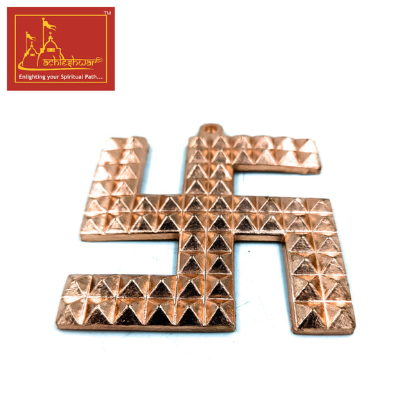 Achleshwar Copper Swastik Pyramid