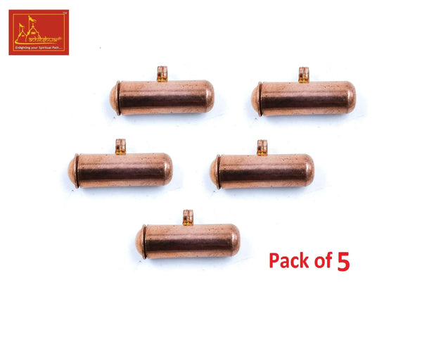 Copper Tabeej Capsule Pendant - Achleshwar