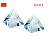 Crystal Pyramid Medium (Pack of 2) - Achleshwar