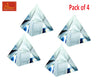 Crystal Pyramid Small (Pack of 4) - Achleshwar
