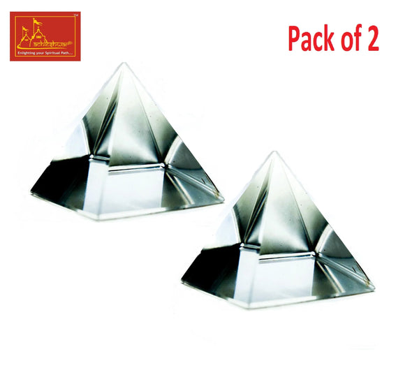 Crystal Pyramid Big (Pack of 2) - Achleshwar