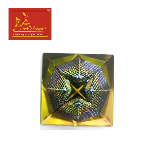 Crystal Pyramid Color Big 4-Pcs - Achleshwar