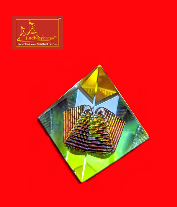 Crystal Pyramid Color Medium - Achleshwar