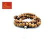 White Sandalwood Mala (108+1) with Goumukhi