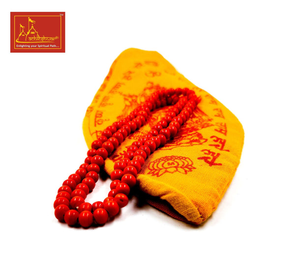 Munga Mala Orange with Goumukhi