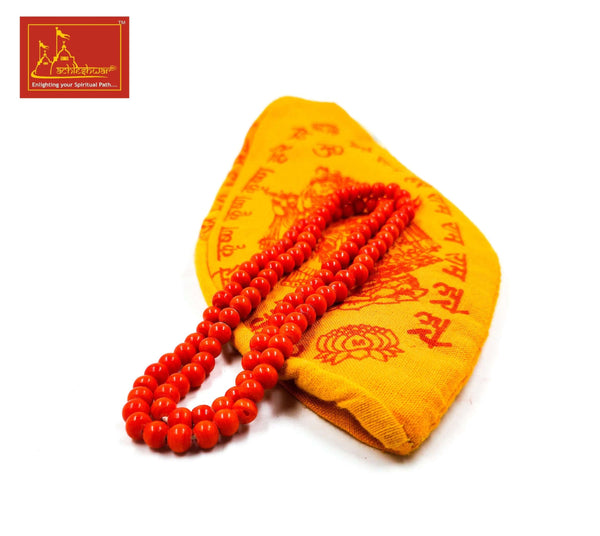 Munga Mala Orange with Goumukhi