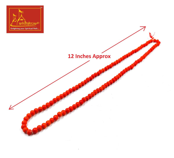 Orange Munga Mala - Achleshwar