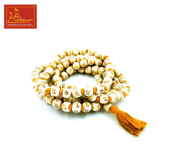 Ram Written Tulsi Mala Big (108+1) with Goumukhi - Achleshwar