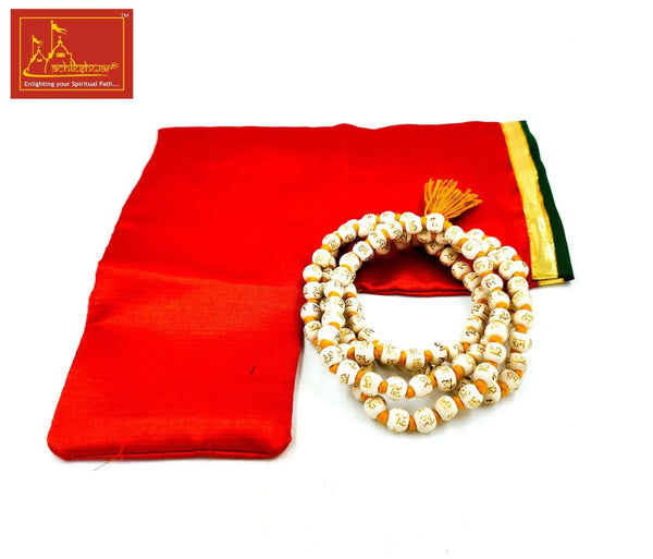 Ram Written Tulsi Mala Big (108+1) with Goumukhi - Achleshwar