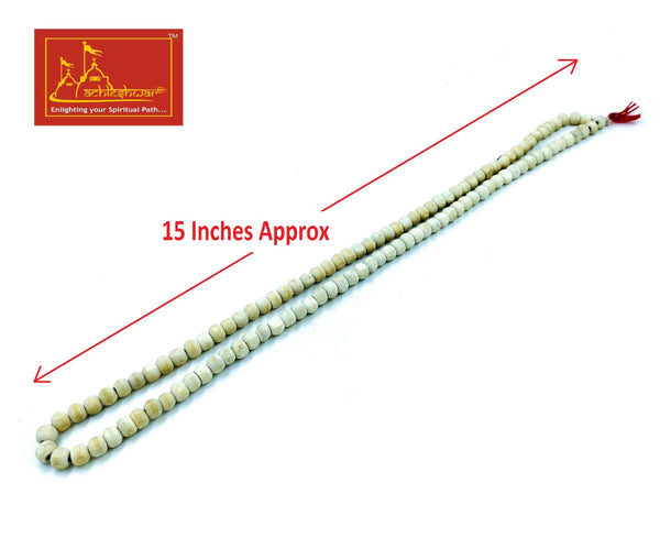 White Tulsi Mala (108+1)