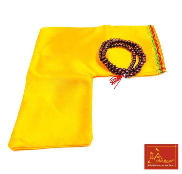 Lal Chandan Mala (108+1) with Goumukhi