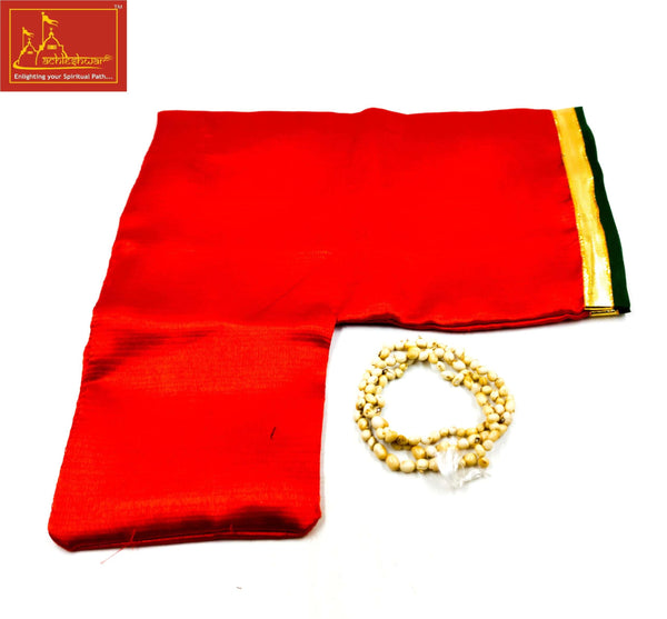 Gunja / Rati Mala White Color with Goumukhi