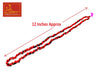 Red & Black Gunja Mala (108+1) - Achleshwar