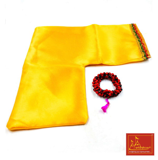 Gunja Mala Red & Black Color with Goumukhi