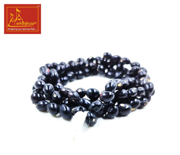 Black Gunja Mala (108+1)