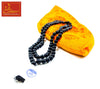 Black Hakik Mala with Goumukhi - Achleshwar