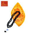 Black Hakik Mala with Goumukhi