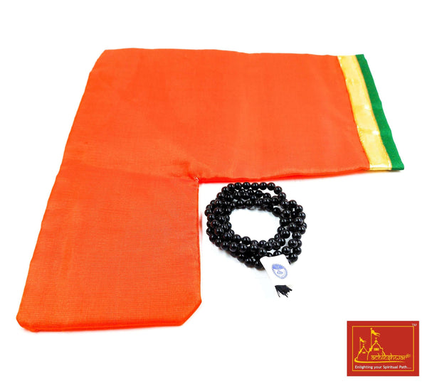 Black Hakik Mala with Goumukhi