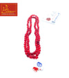 Red Hakik Mala (108+1) - Achleshwar