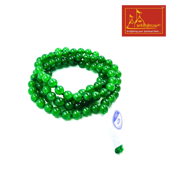 Green Hakik Mala (108+1)