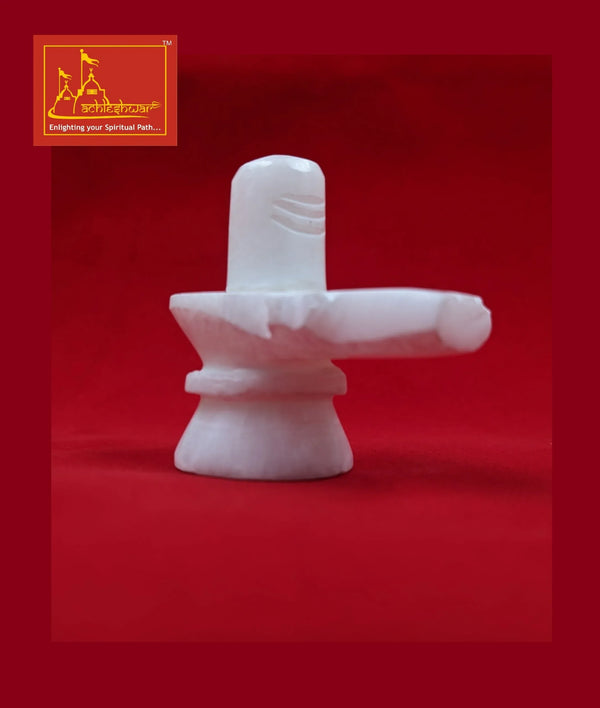 White Marble Shivling & Nandi - Achleshwar
