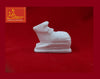 Marble Nandi White 2.5 Inch - Achleshwar