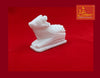 Marble Nandi White 2.5 Inch - Achleshwar