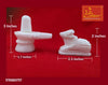 White Marble Nandi & Shivling - Achleshwar