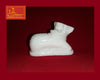 White Marble Nandi & Shivling - Achleshwar