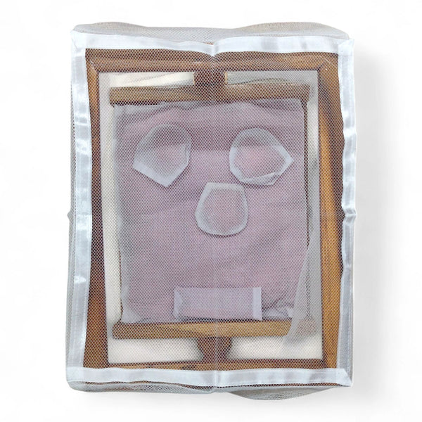 Sagwaan Wooden Bed for Laddu Gopal (NetBed) for 3 & 4 No Laddu Gopal