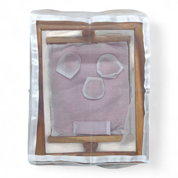 Laddu Gopal Singhasan Sagwaan Wooden NetBed for Laddu Gopal - Achleshwar