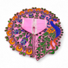 Laddu Gopal poshak/Dress | Bal Gopal Poshak Handmade Embroidered Dress with Stone & Jari Work Size 0 to 6 - Achleshwar