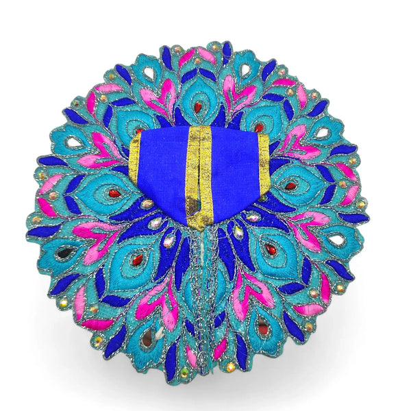 Laddu Gopal poshak/Dress | Bal Gopal Poshak Handmade Embroidery Stone & Jari Work Size 0 to 6 - Achleshwar