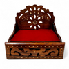 Laddu Gopal Sofa Cum Bed Wooden Storage for Krishna Ji Cloth - Achleshwar