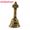 Pooja Garud Ghanti/Bell Pure Brass Garuda Ganti for Pooja Aarti - Achleshwar