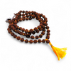 Rudraksha Mala (7mm) | 108+1 Beads | Authentic 5-Mukhi Sacred Seed Mala for Meditation & Daily Wear