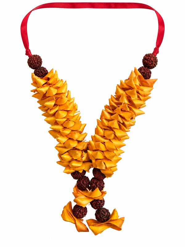 Rudraksha Chandan Mala for Pitra Photo Frame