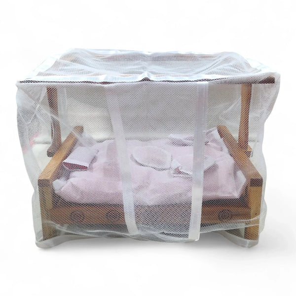 Laddu Gopal Singhasan Sagwaan Wooden NetBed for Laddu Gopal - Achleshwar