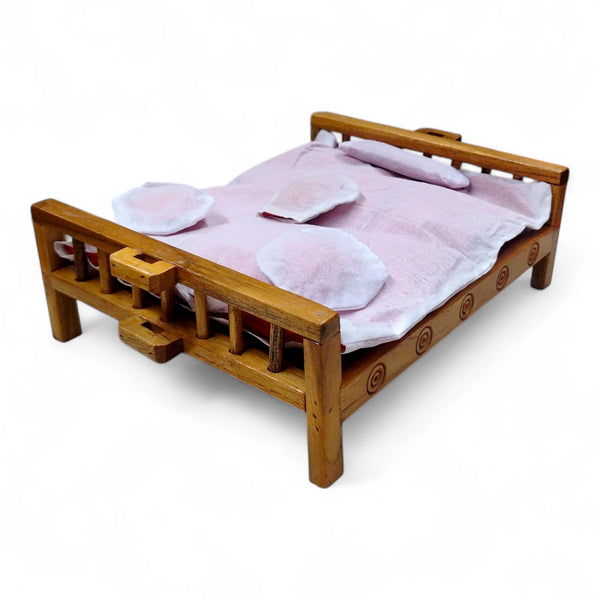 Sagwaan Wooden Bed for Laddu Gopal (NetBed) for 0 & 1 No Laddu Gopal