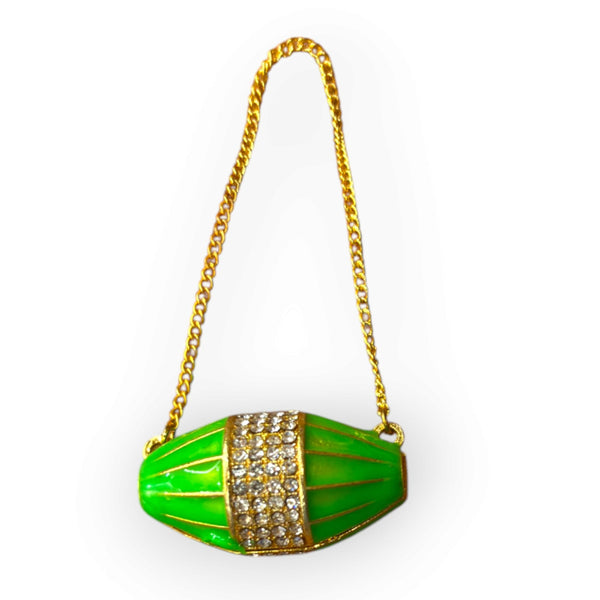 Small Wooden Dholak Toy for Laddu Gopal | Miniature Pooja Instrument for Bal Gopal Idol