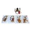 Laddu Gopal Dhanush Baan Toy | Small Bow-Arrow Toy for Kanha Ji | Janmashtami Radhaashtami Mandir Decor | Krishna Ji Miniature Khilona for Pooja Room - Achleshwar