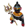 Small Trishul Toy for Laddu Gopal | Miniature Metal Trident for Kanha Ji | Janmashtami Mandir Toy | Krishna Idol Accessory - Achleshwar