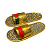 Laddu Gopal Small Chappal Toy for Krishna Ji | Miniature Slippers for Kanha Idol | Janmashtami & Mandir Decoration Accessory | Khilona for Bal Gopal Ji - Achleshwar