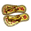 Laddu Gopal Small Chappal Toy for Krishna Ji | Miniature Slippers for Kanha Idol | Janmashtami & Mandir Decoration Accessory | Khilona for Bal Gopal Ji