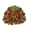 Laddu Gopal Jewellery Set – Mukut, Haar & Earrings Combo | Traditional Jewelry for Kanha Ji 6 no Size - Achleshwar