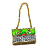Miniature Laddu Gopal Purse | Radha Rani Purse Toy for Kanha Ji | Janmashtami, Radhaashtami Mandir Decor Accessory - Achleshwar