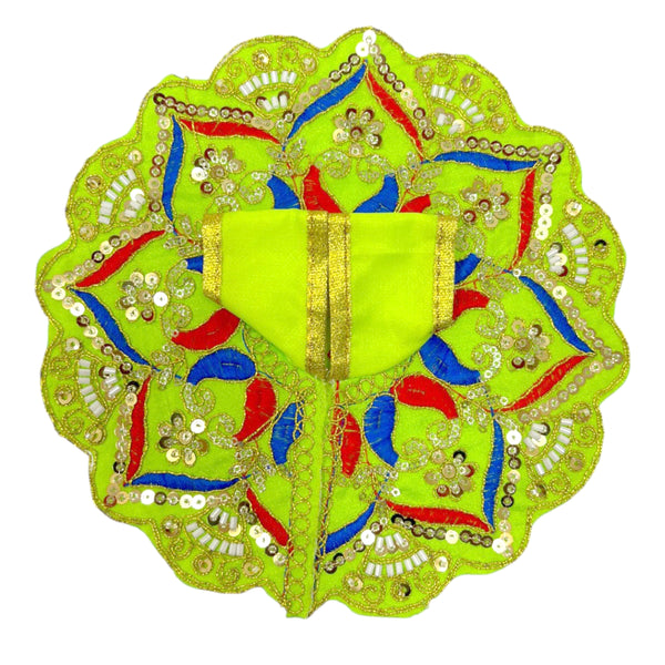 Laddu Gopal poshak/Dress | Bal Gopal Poshak Handmade Embroidered Dress with Stone & JariWork Size 0 to 6